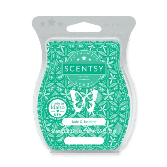 Scentsy Jade & Jasmine Wax Bar - Picture 1 of 4